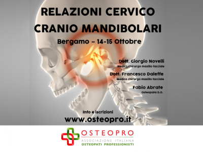 Accademia Osteopatia & Osteopro – Relazioni cervico cranio mandibolari