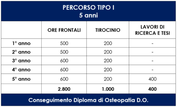 Percorso formativo